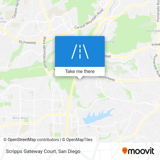 Scripps Gateway Court map