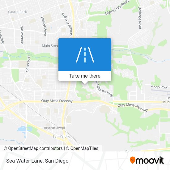 Mapa de Sea Water Lane