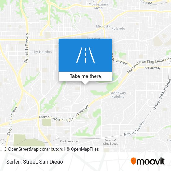 Mapa de Seifert Street