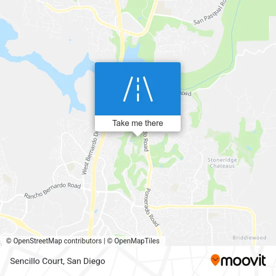 Sencillo Court map