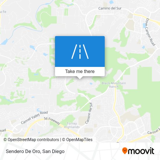 Mapa de Sendero De Oro