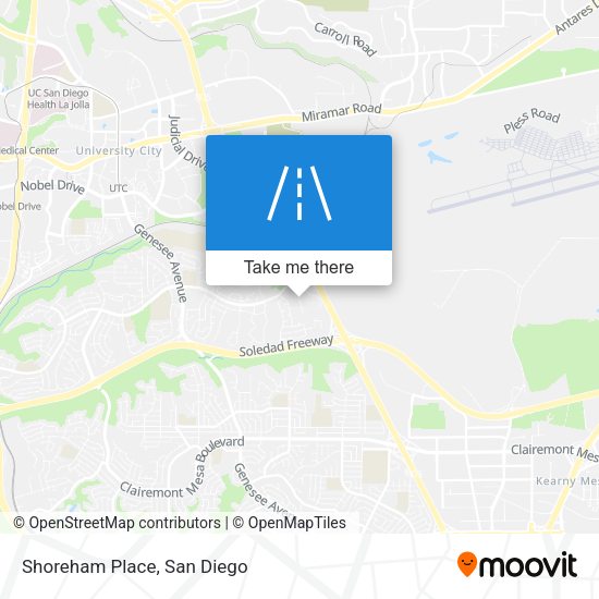 Mapa de Shoreham Place