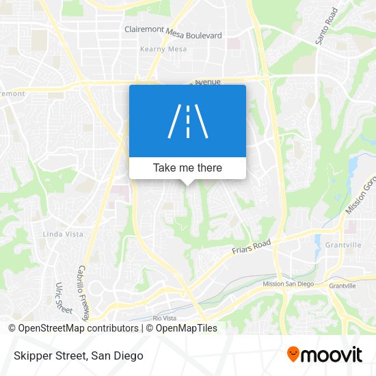 Mapa de Skipper Street