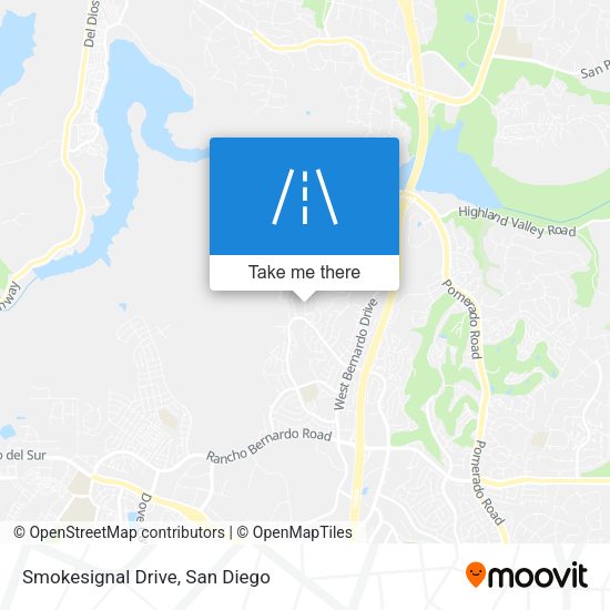 Smokesignal Drive map