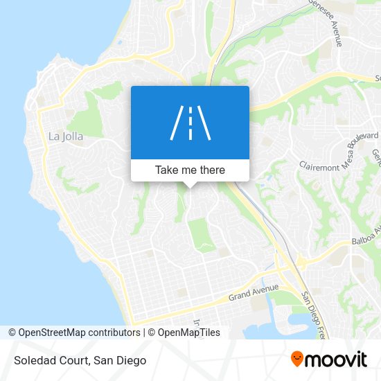 Mapa de Soledad Court