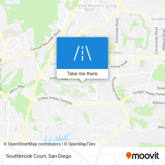 Mapa de Southbrook Court