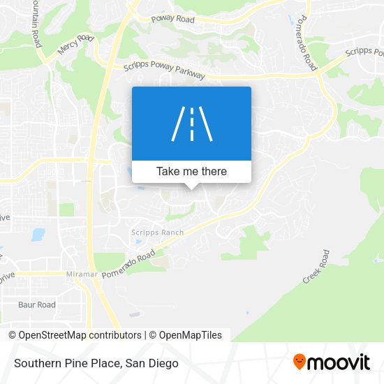 Mapa de Southern Pine Place