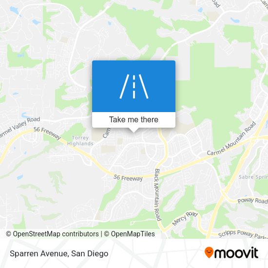 Mapa de Sparren Avenue