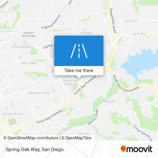 Mapa de Spring Oak Way