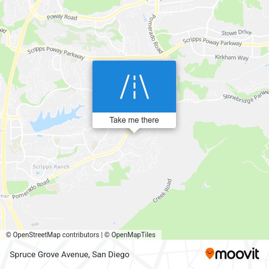 Mapa de Spruce Grove Avenue