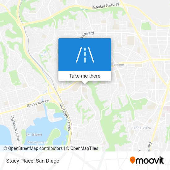 Mapa de Stacy Place