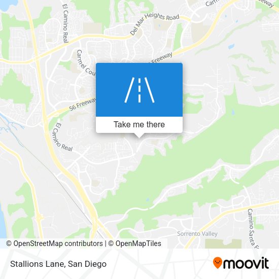 Mapa de Stallions Lane