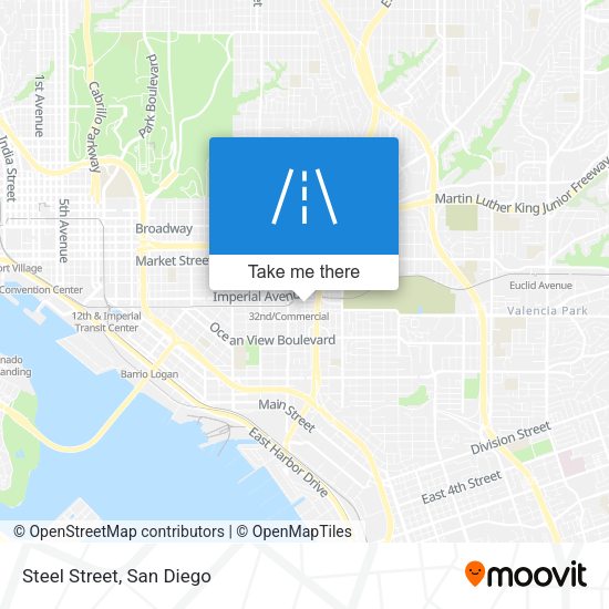 Mapa de Steel Street