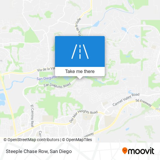 Steeple Chase Row map