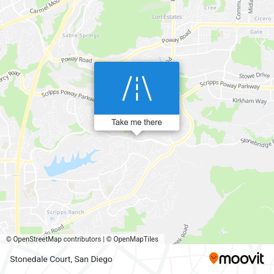 Mapa de Stonedale Court