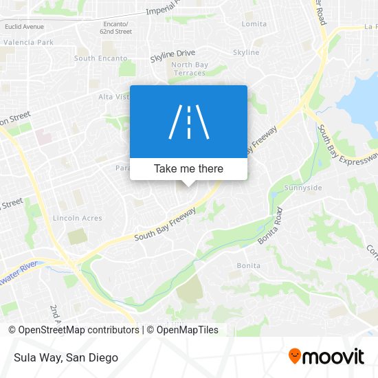 Mapa de Sula Way