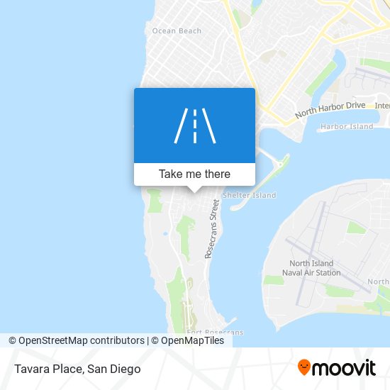 Tavara Place map