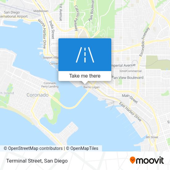 Mapa de Terminal Street