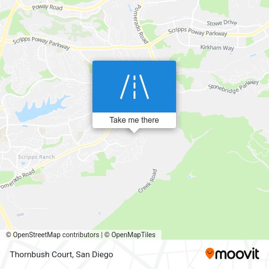 Thornbush Court map