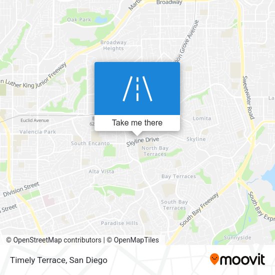 Mapa de Timely Terrace