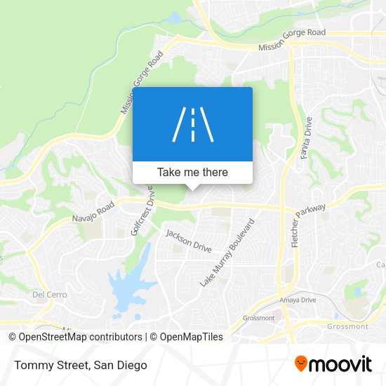 Mapa de Tommy Street