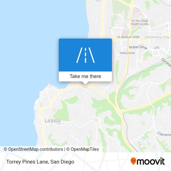 Mapa de Torrey Pines Lane
