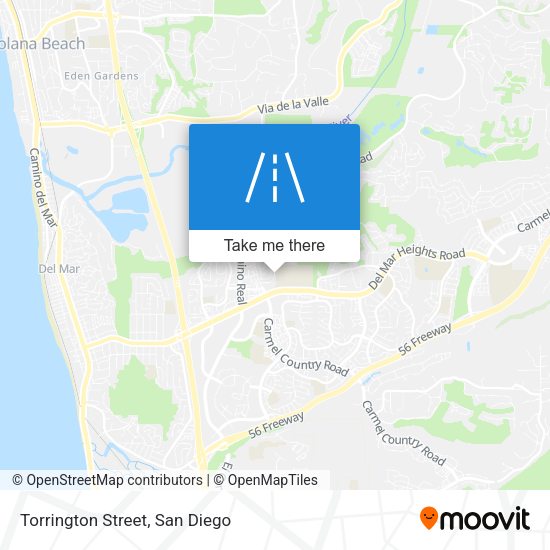 Mapa de Torrington Street