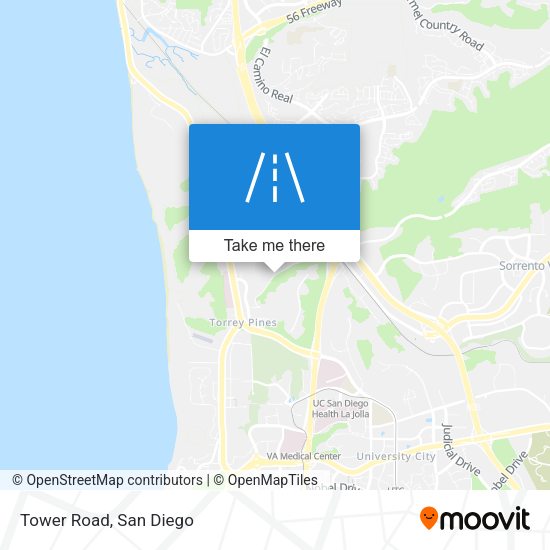 Mapa de Tower Road