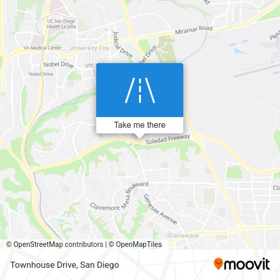 Townhouse Drive map