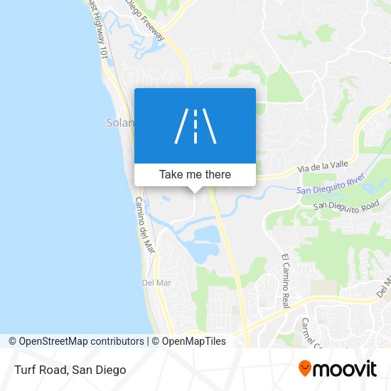 Mapa de Turf Road