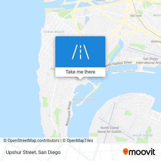 Mapa de Upshur Street
