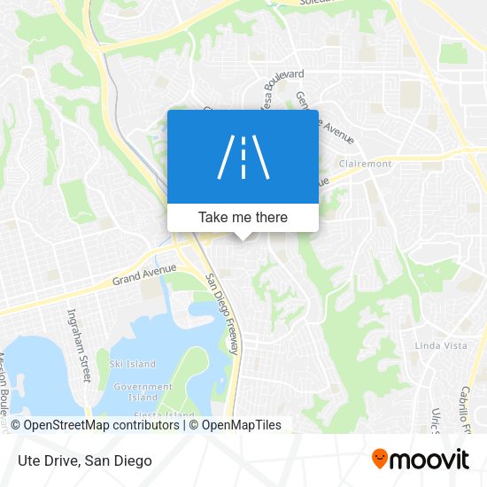 Mapa de Ute Drive