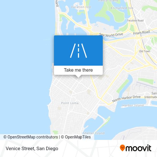 Mapa de Venice Street