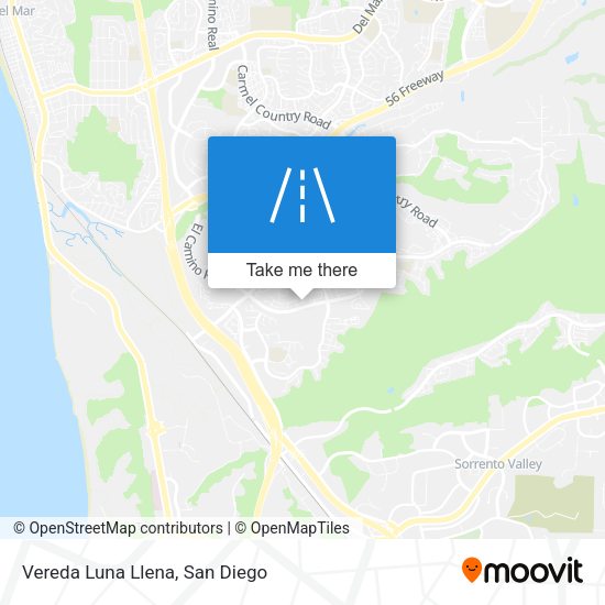 Mapa de Vereda Luna Llena