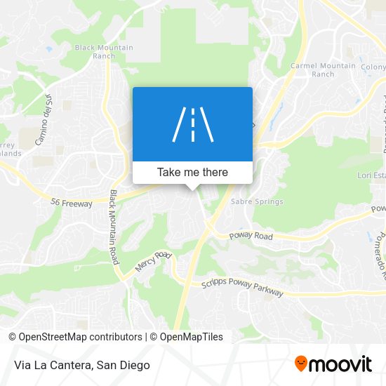 Mapa de Via La Cantera