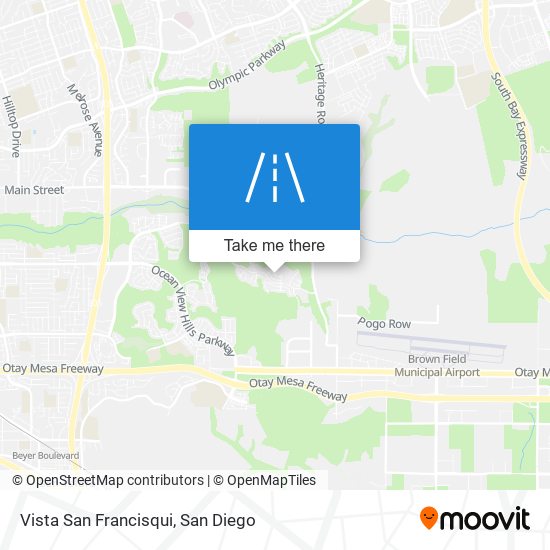 Mapa de Vista San Francisqui