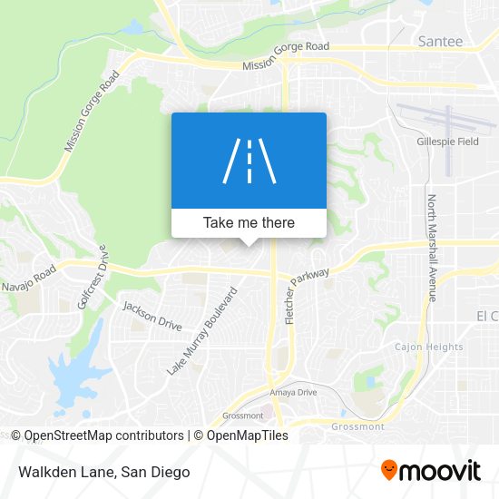 Mapa de Walkden Lane