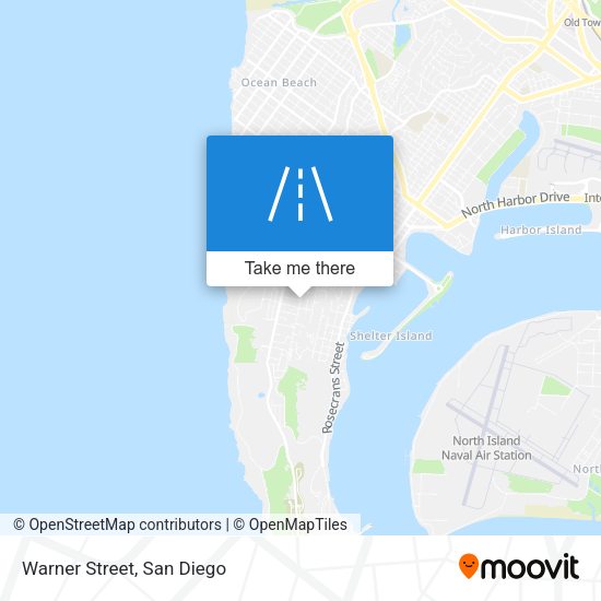 Mapa de Warner Street