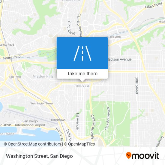 Washington Street map