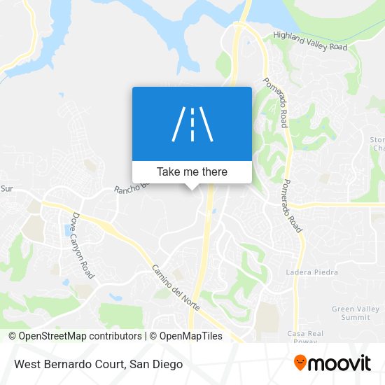 Mapa de West Bernardo Court