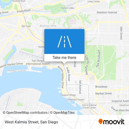 Mapa de West Kalmia Street