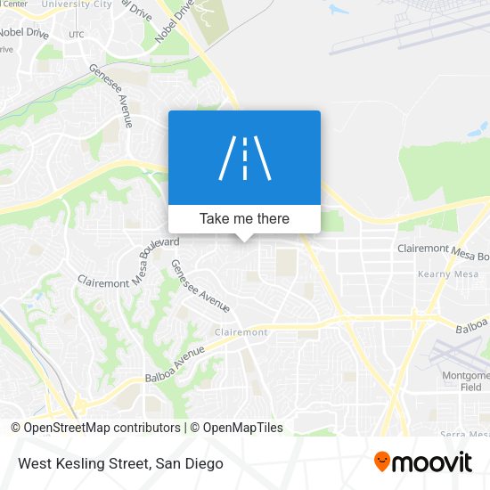Mapa de West Kesling Street
