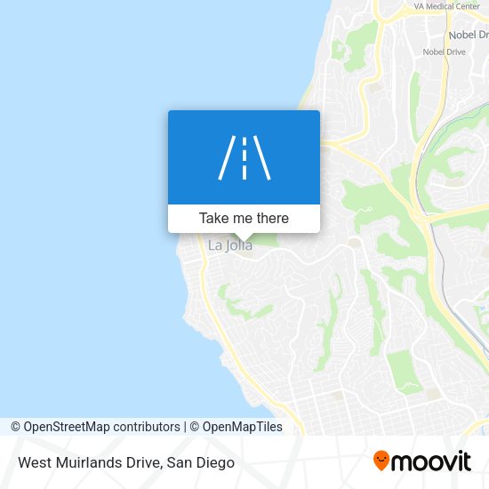 Mapa de West Muirlands Drive