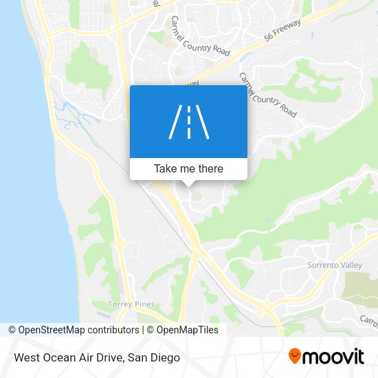 West Ocean Air Drive map