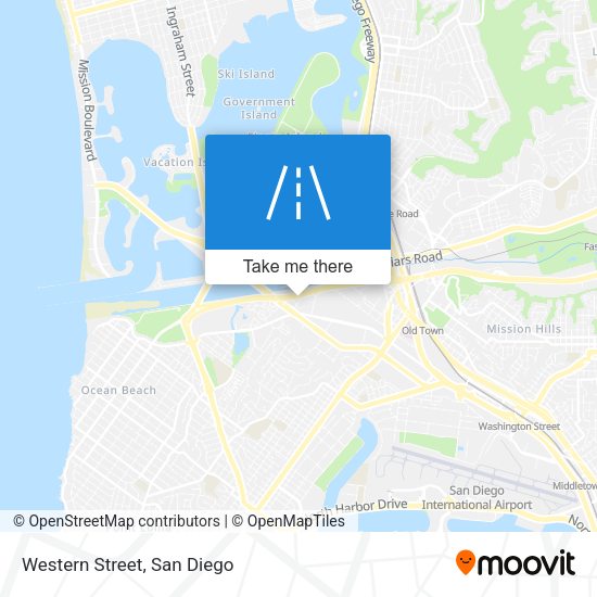 Mapa de Western Street