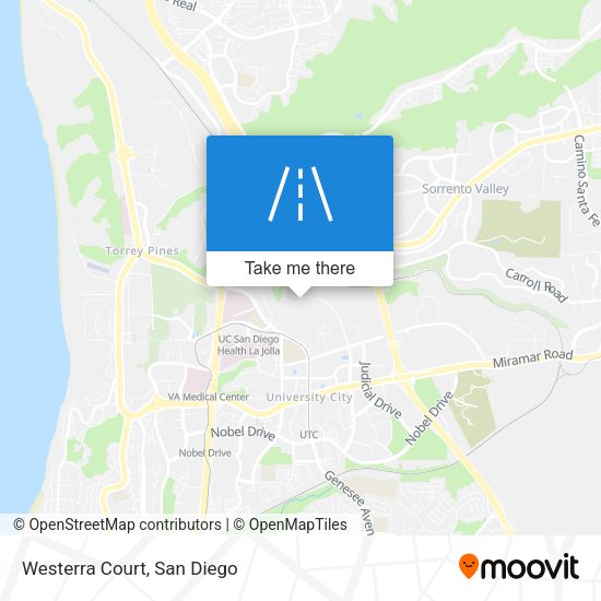 Mapa de Westerra Court
