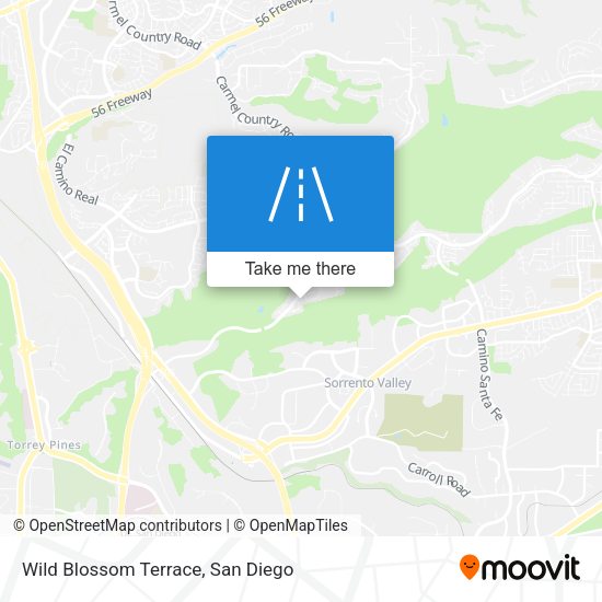 Mapa de Wild Blossom Terrace