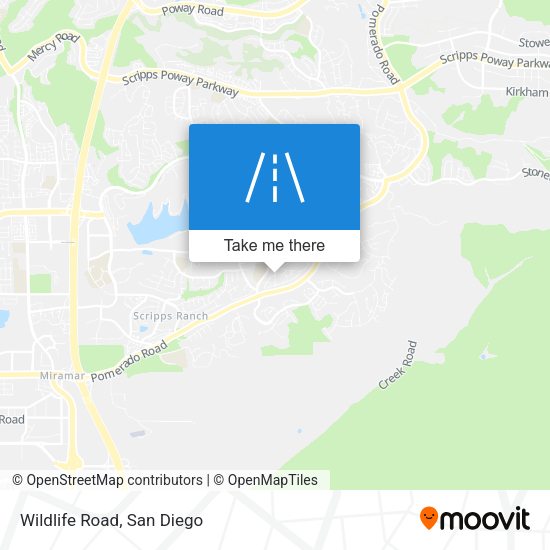 Mapa de Wildlife Road