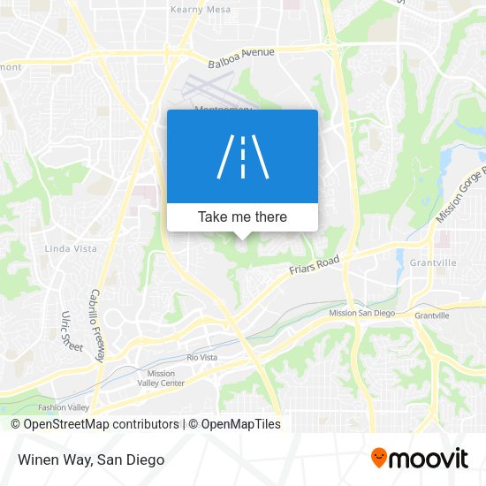 Mapa de Winen Way