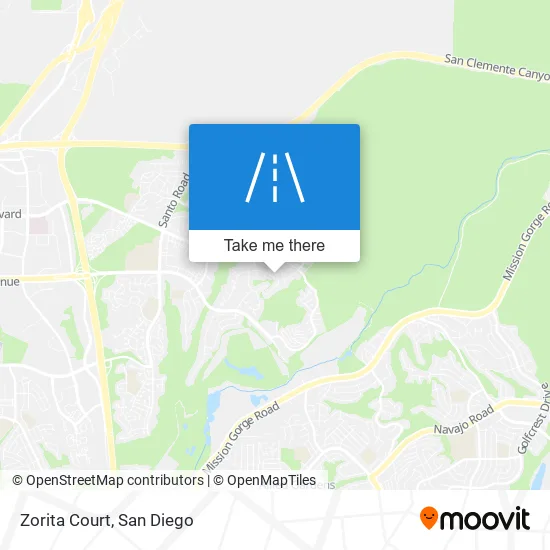 Mapa de Zorita Court